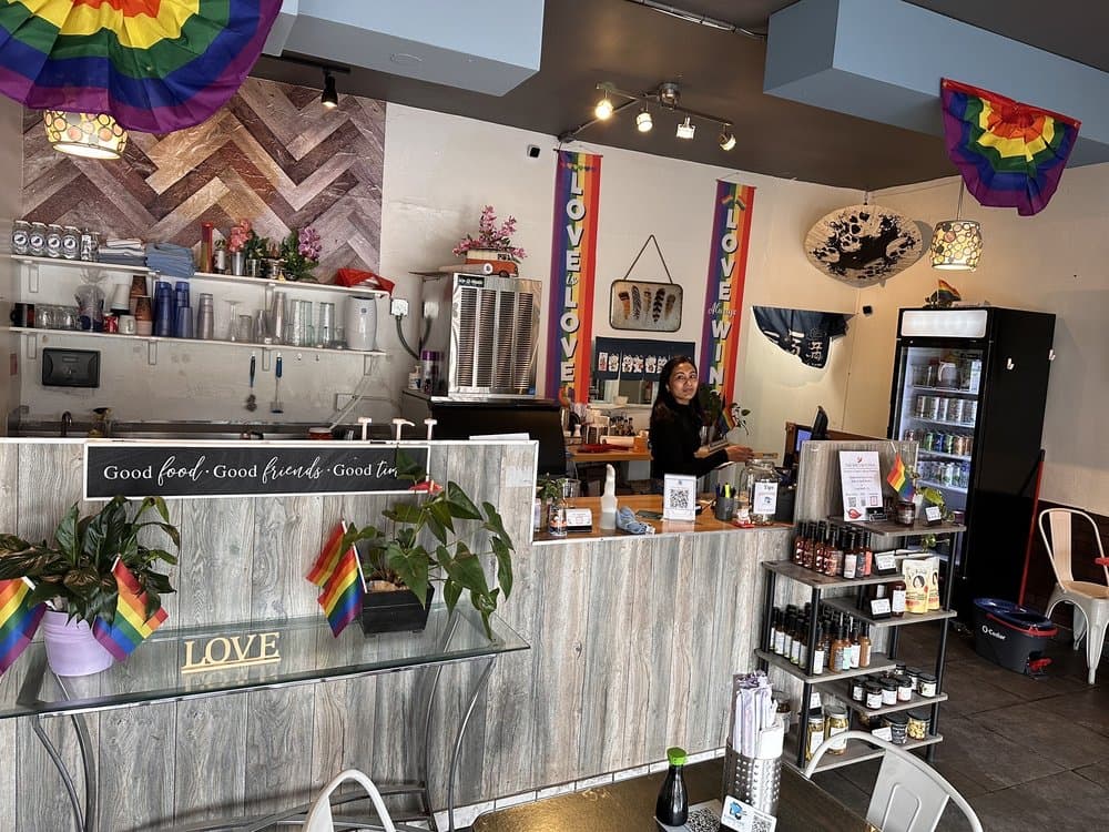 Chef preparing sushi